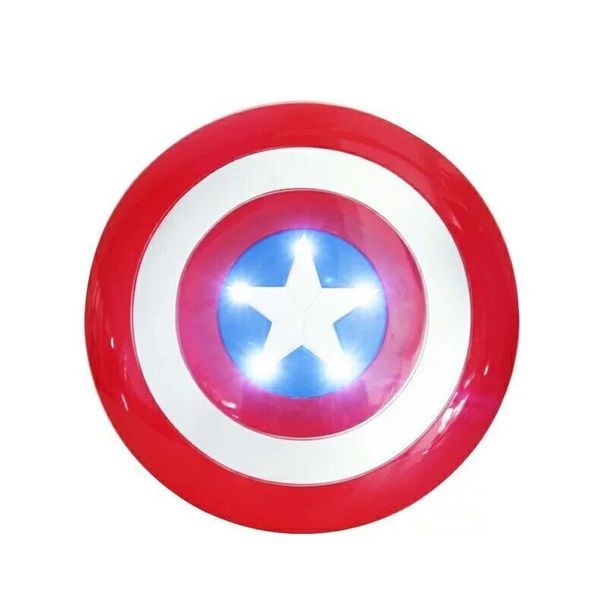 Дитячий щит Капітана Америки, Звукові, Світлові Ефекти щит Captain America 32 см 2137 фото