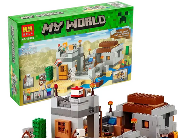 Конструктор My World Minecraft Пустынная станция (519 деталей) 10392 10392 фото