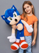 М'яка іграшка Сонік Sonic Їжак 65 см 012000210 фото 1