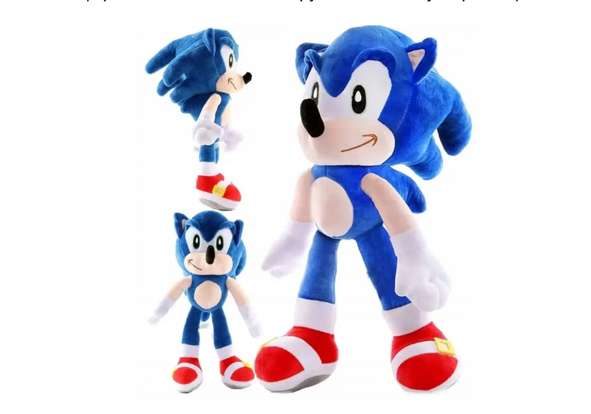 М'яка іграшка Сонік Sonic Їжак 65 см 012000210 фото