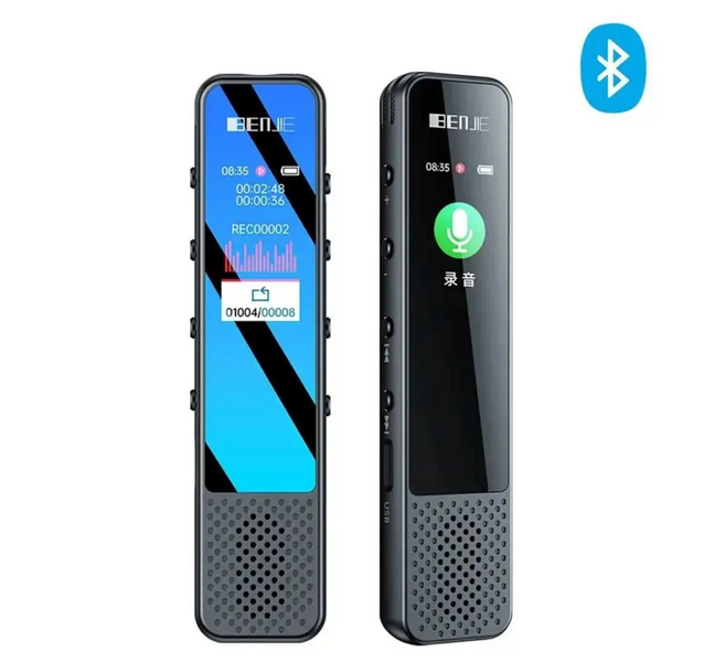 Портативний Bluetooth-Диктофон G6 32 Гб пам'яті з динаміком Музичний MP3-програвач активація запису голосом G6 фото