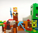Конструктор Minecraft Шахта Кріпера (451 деталь), блоки, що світяться (LB313) LB313 фото 9