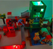 Конструктор Minecraft Шахта Кріпера (451 деталь), блоки, що світяться (LB313) LB313 фото 10