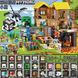 Конструктор Майнкрафт Minecraft Деревня крипера 29 минифигурок 1415 деталей (7132) 7132 фото 7