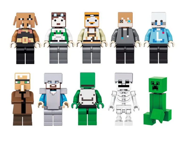 Конструктор Большая Деревня Село Майнкрафт Minecraft MyWord 1460 деталей (7657) 7657 фото
