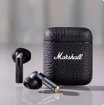 Оригінальні бездротові навушники Marshall Minor III, внутрішньоканальні навушники, Bluetooth-гарнітура, сабвуфер, спортивні водонепроникні ігрові навушники 01100002 фото