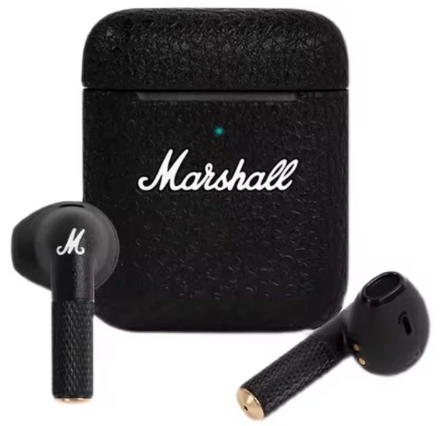 Оригинальные беспроводные наушники Marshall Minor III, внутриканальные наушники, Bluetooth-гарнитура, сабвуфер, спортивные водонепроницаемые игровые наушники 01100002 фото