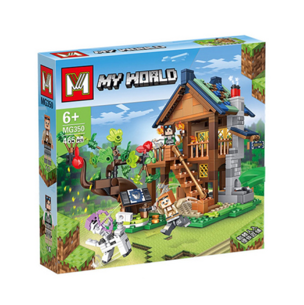 Конструктор Майнкрафт "Minecraft" MG350, Домик героя 465 деталей MG350 фото