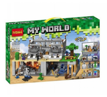 Конструктор Decool 820 Minecraft &laquo;Нападение на крепость&raquo;, 819 деталей 820 фото