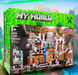 Конструктор майнкрафт Шахта с героями и монстрами My World Minecraft 922 детали ( 23019) 23019 фото 1