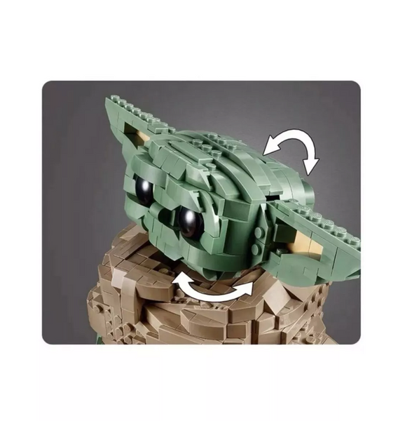 Конструктор Star Wars малюк Йода Грогу 1073 деталей (64060) 64060 фото