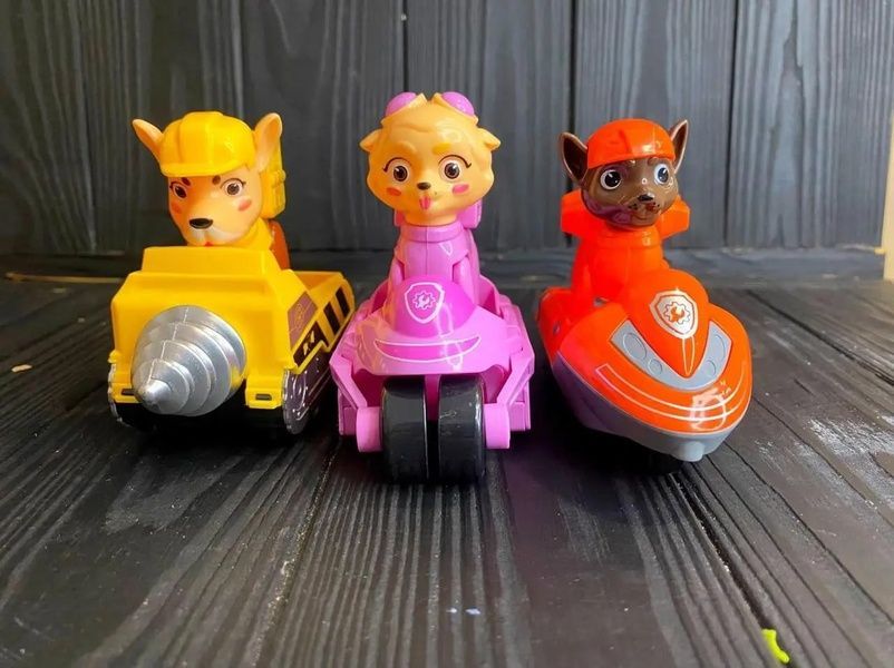 Машина Фура Автовоз Щенячий Патруль Все Щенки на машинках Райдер Paw Patrol Звук Свет (750-140 Y) 750-140 фото