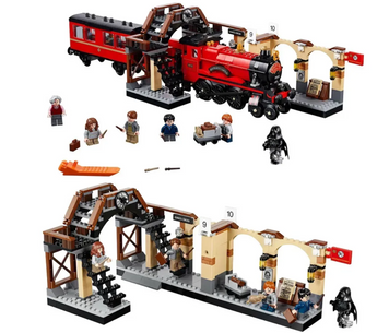 Конструктор Гарри Поттер Хогвартс Экспресс Поезд 801 деталь 6 фигурок Harry Potter (99902) 99902 фото