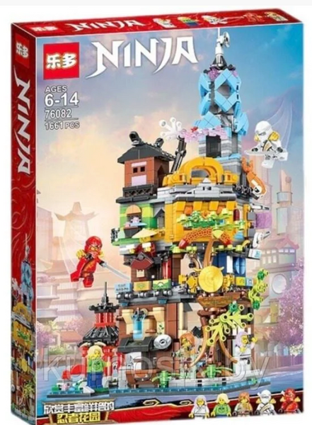 Конструктор Ninjago 76082 Сади Ніндзя Сіті, 1661 деталей 76082 фото