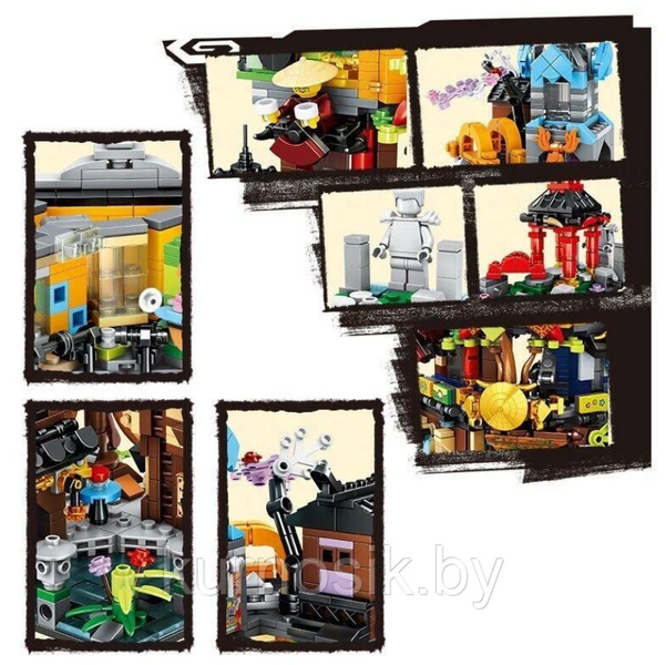 Конструктор Ninjago 76082 Сади Ніндзя Сіті, 1661 деталей 76082 фото