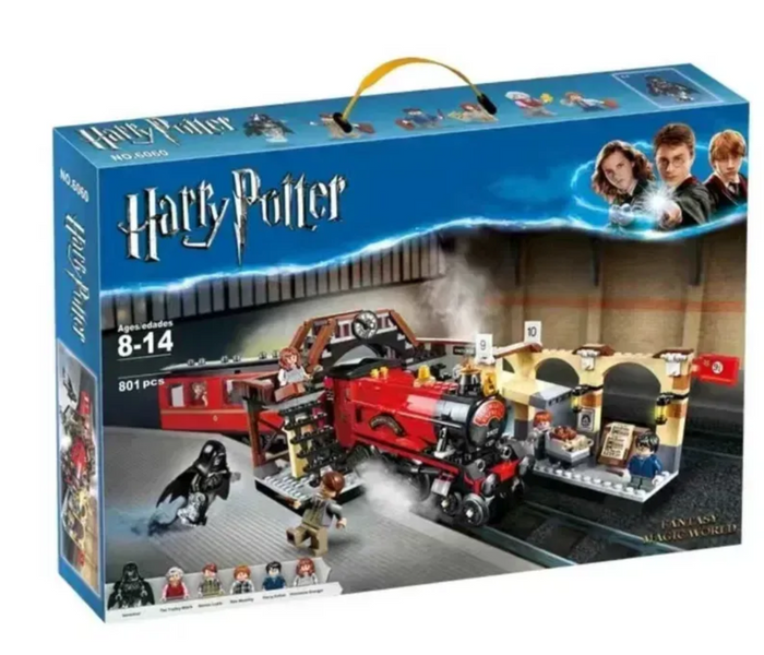 Конструктор Гаррі Поттер Гоґвортс Експрес Поїзд 801 деталь 6 фігурок Harry Potter (99902) 99902 фото