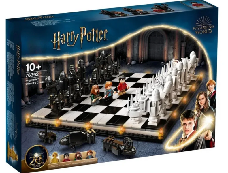 Конструктор Гаррі Поттер чарівні Шахи Harry Potter Герміона Рон Гаррі 876 деталей 6056 фото