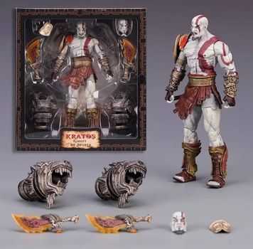 Фігурка Кратос Бог війни 18 см У фірмовій коробці God of War Kratos NECА 011802 фото