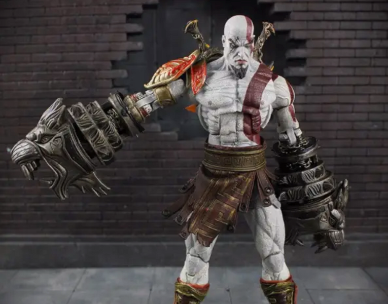 Фігурка Кратос Бог війни 18 см У фірмовій коробці God of War Kratos NECА 011802 фото