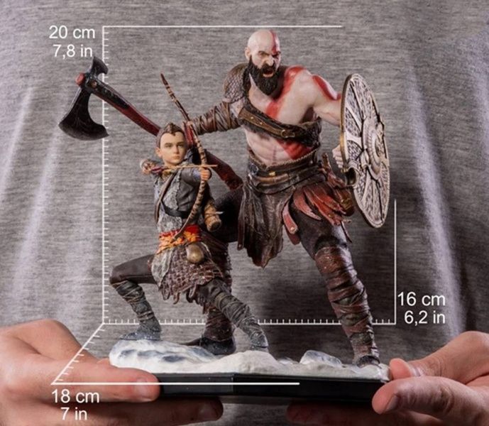 Фігурка Кратос та Атрей God of War Kratos and Atreus Бог Війни 20 см 012002 фото