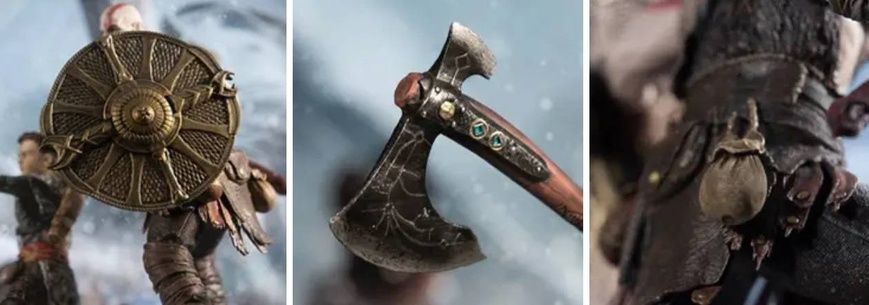 Фігурка Кратос та Атрей God of War Kratos and Atreus Бог Війни 20 см 012002 фото