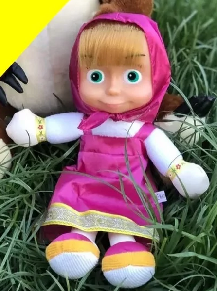 М&rsquo;яка музична іграшка Маша 27 см (Маша і Ведмідь) 00NT30367 фото
