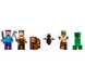 Конструктор My World Шахта Крипера 852 деталі з фігурками героїв і мобів Minecraft (11363A6) 11363A6 фото 4
