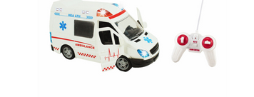 Радіокерована машина швидкої допомоги "МедРейс QS3002A-4" QS3002A-4 фото
