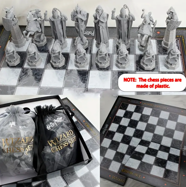 Шахи Гаррі Потер Шахмати Harry Potter Wizard Chess Set &mdash; в кейсі chess03491-01 фото