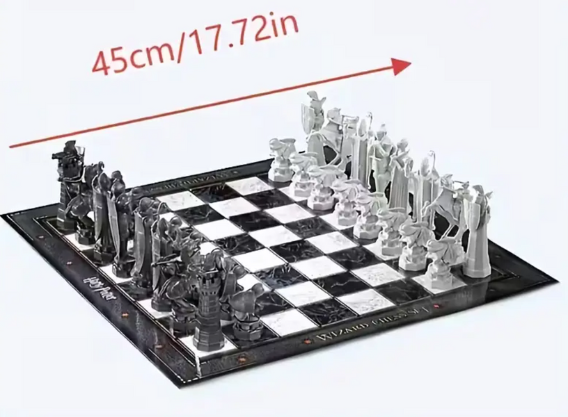 Шахи Гаррі Потер Шахмати Harry Potter Wizard Chess Set &mdash; в кейсі chess03491-01 фото