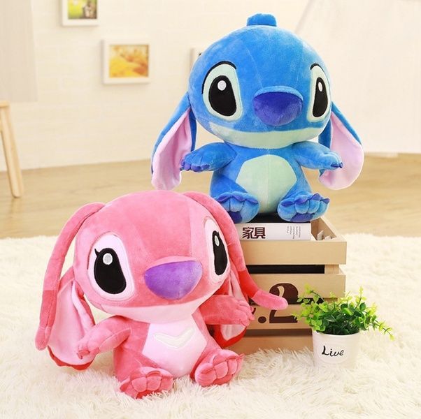 Мягкая игрушка Стич "Stich" 35 см Лило Розовый 422 фото