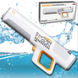 Водяной бластер "IceShot W3-1" &mdash; аккумуляторный автомат 44 см, белый W3-1 фото 2