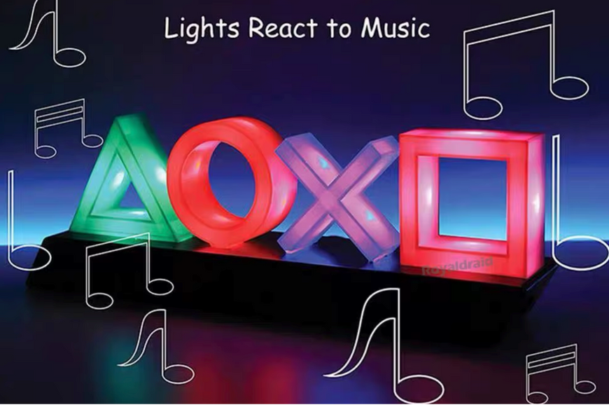 Світильник плейстейшен PlayStation Icon Light USB 3 режиму свічення 0140002 фото