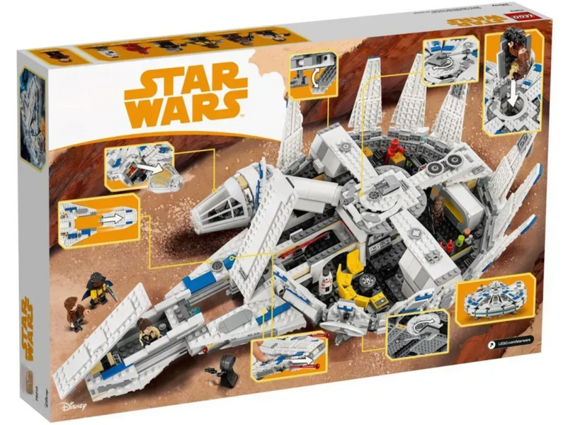 Конструктор Стар Варс Star Wars Сокіл Тисячоліття 1449 дет. з фігурками героїв (10915) 10915 фото