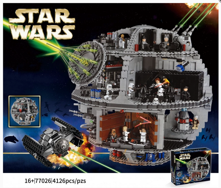 Конструктор Звездные войны Star Wars Звезда смерти, 4126 деталей (77026) 77026 фото