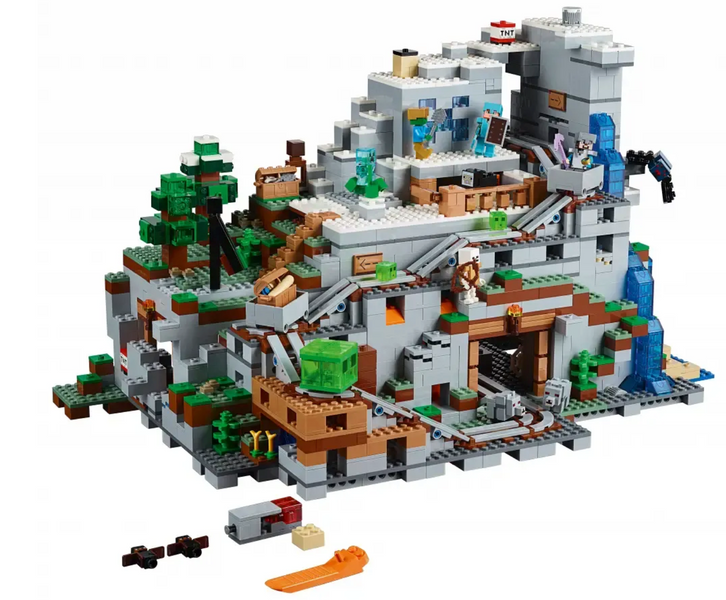 Конструктор Minecraft 76010 Горная пещера, 2688 деталей Майнкрафт 76010 фото