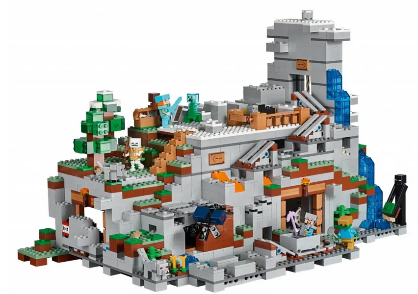 Конструктор Minecraft 76010 Горная пещера, 2688 деталей Майнкрафт 76010 фото
