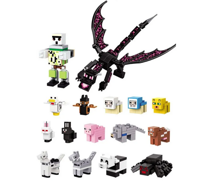 ​​​​​​​Конструктор Minecraft &ndash; Велике Селище Жителів 7657 на 1460 дет. + Фігурок багато 7657-1 фото